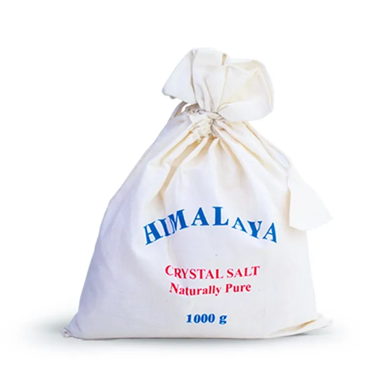 Bath Salt Cotton Bag - Medium